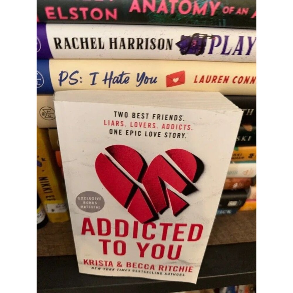 Addicted to You Krista & Becca Ritchie 2023 Paperback Bonus Material Romance